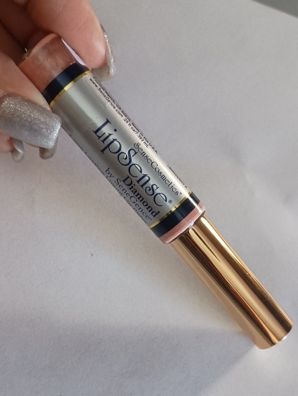 LipSense Diamond Shine Lipgloss - Bombshell Diamond / Rose Pink